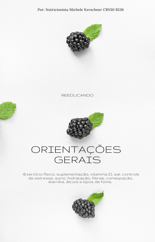 Orientações gerais